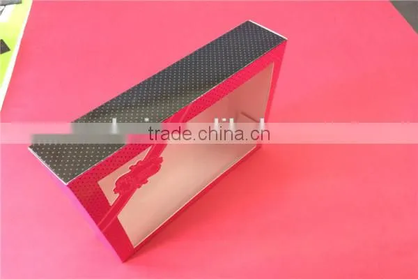 pvc window customize and design paper package box with factory price