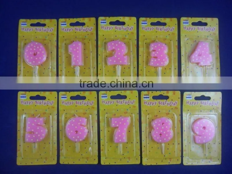 number candles,birthday candle,birthday party candle