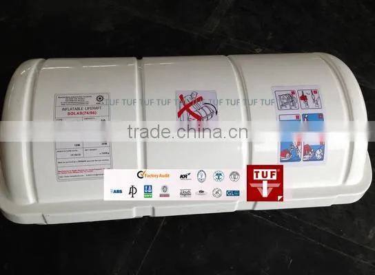 CCS Approved Throw-Over Inflatable Life Raft for 66 Person