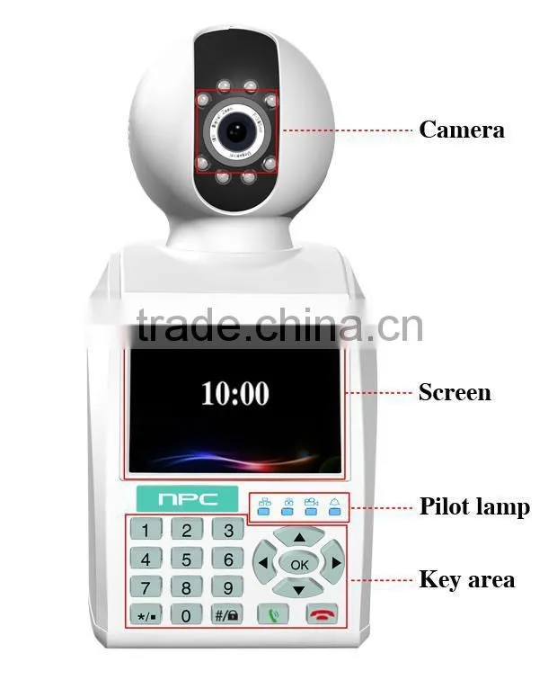 h 264 free video call network home security surveillance system P2P IP Camera