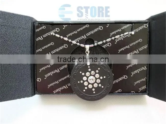 Nano Energy Pendants with Negative Ion Scalar Energy Pendant with Lace
