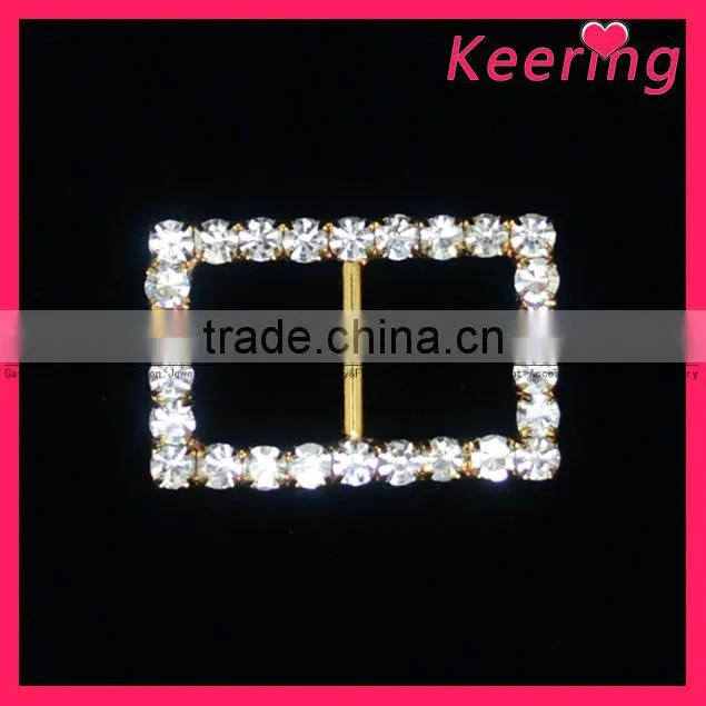 High quality sparking rhinestone buckles for dress (WCK-581)