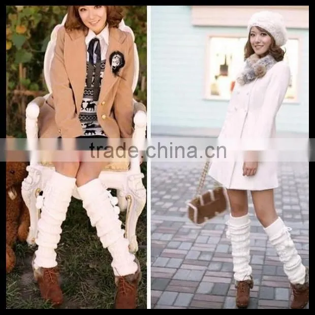 Knit Boot Socks Boot Socks Knit Socks Knee Socks Thigh High Socks Cotton Socks, Womens Leg Warmers