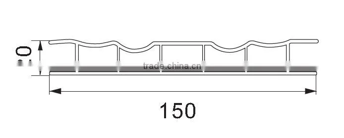 150 connection panel use for connect frame panel to frame panel of wall bottom