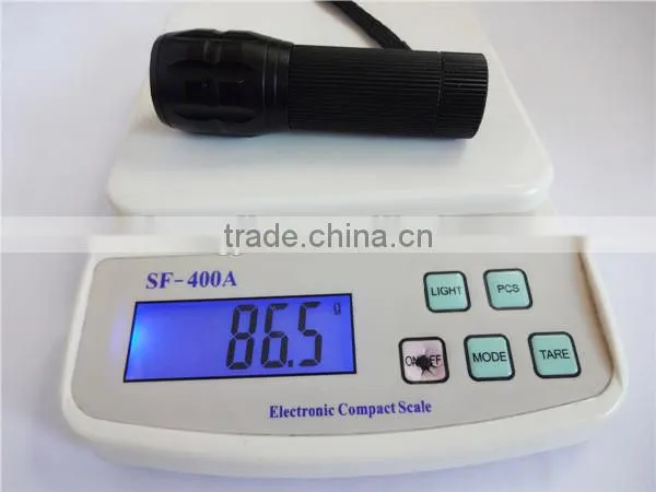 GS-9025A aluminium zoom high light led torch light