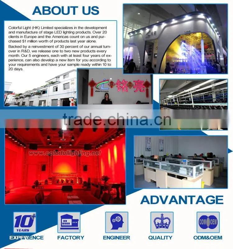 7pcsx12.8W RGBW 4in1 DJ LED Moving Head Light