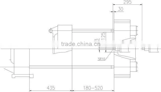 HTW160 PVC made in china china pvc pipe fitting injection molding machine