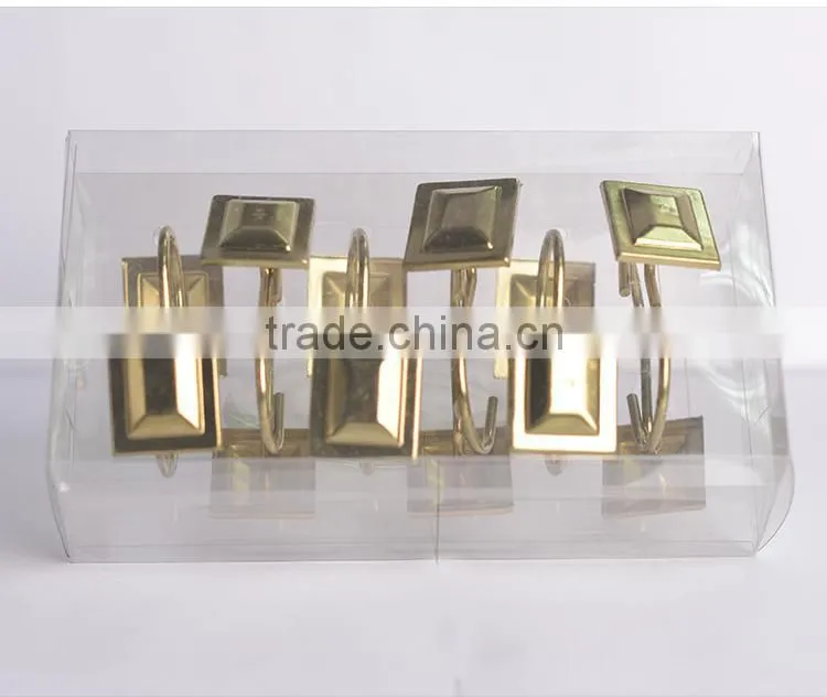 unique shower curtain hooks/Morden designed Polyresin Decorative Shower Curtain Hooks/Shower cutain hook