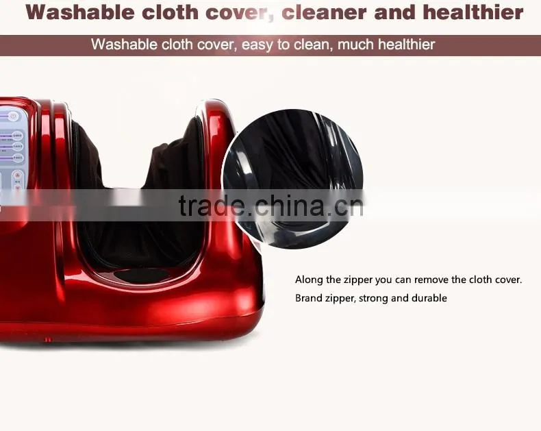 JEMER new item multifunction 3D Shiatsu Infrared Heat Foot Massager Airbag foot massager