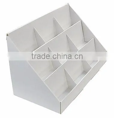 Custom logo printing Cardboard PDQ Counter Display Box