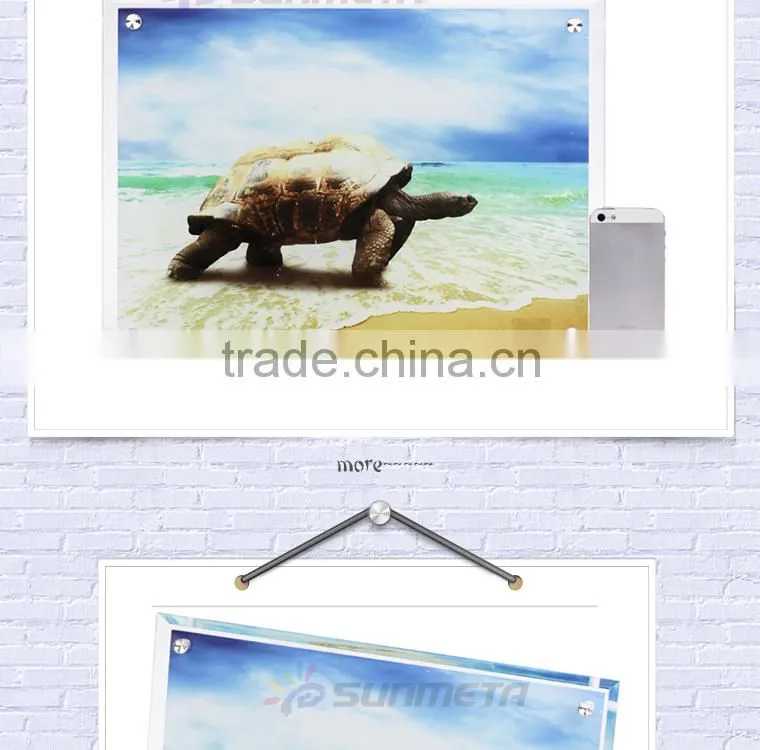 Sunmeta factory directly high quality blank sublimation glass photo frame BL-13