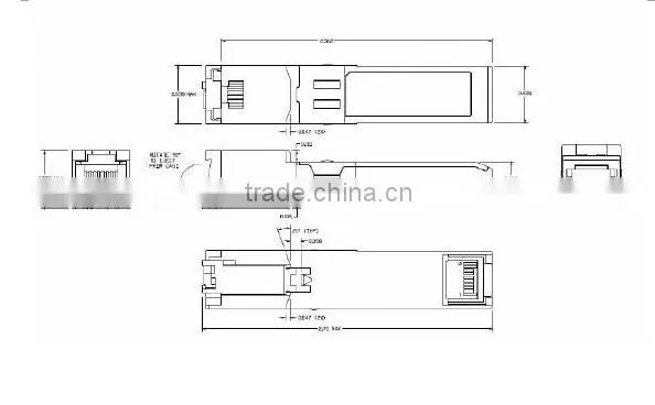10G SFP RJ45 port 100M