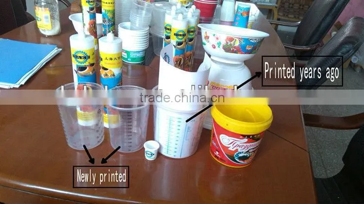 6 colors cup printing machine,bent offset printer