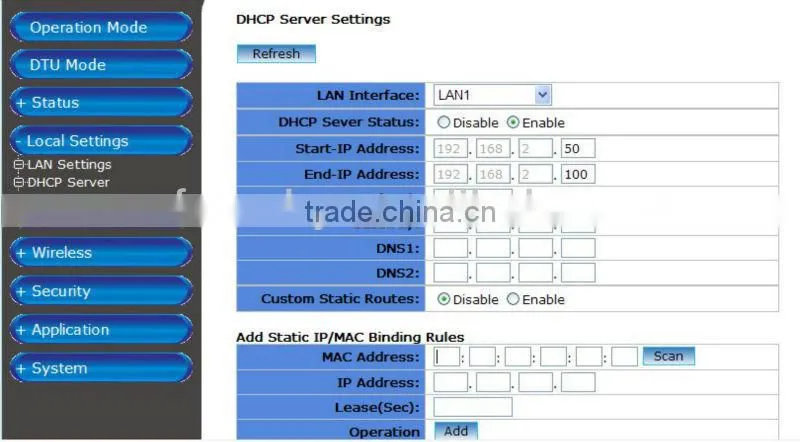 802.11n 300Mbps High Power 1000mw Wireless Router With POE