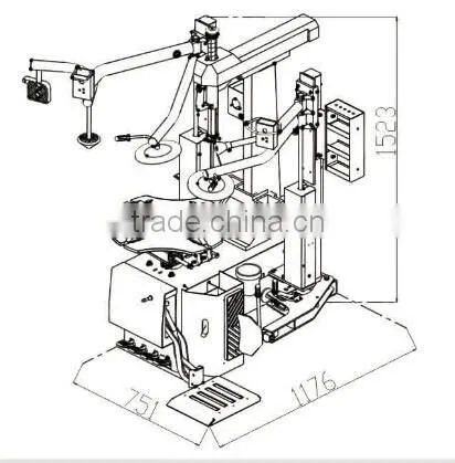 used automatic tire changer machine for sale with distributor price