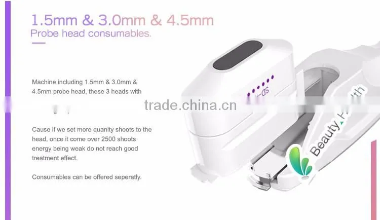 Beauty salon high intensity focused ultrasound hifu beauty machine