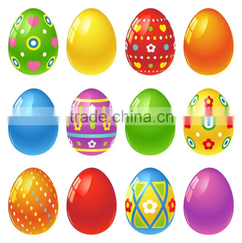 Plastic colorful Easter Egg Wholesale For Promotion