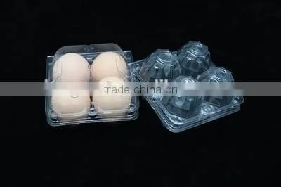 high quality plastic 6 holes egg tray