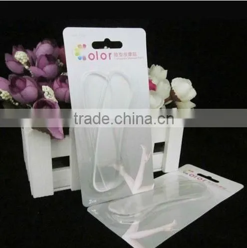 Beauty heel protector soft silicone gel heel grips