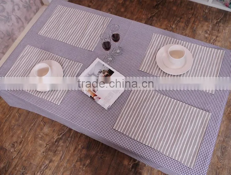 modern placemat/felt placemat/thick plastic cover table cloth