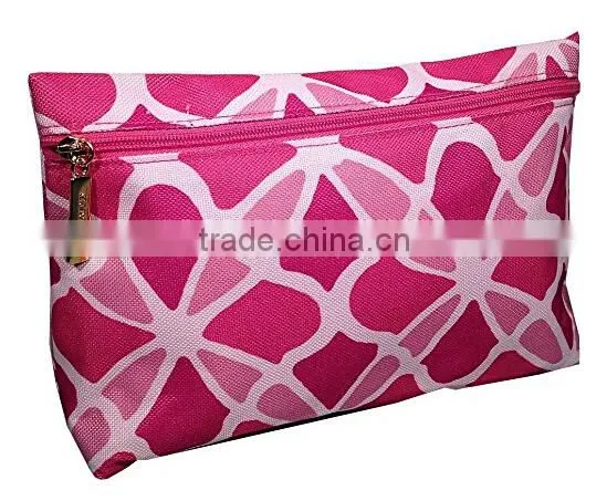 womens fashionable Makeup bags / Cosmetics Bag Pink
