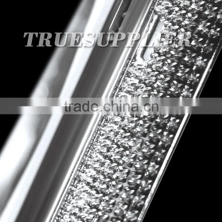 Stainless steel waterproof platinum cystal housing for apple watch