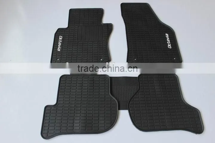 Factory Custom High Quality 3D Ruber PVC Auto Car Floor Mats For VW OCTAVIA