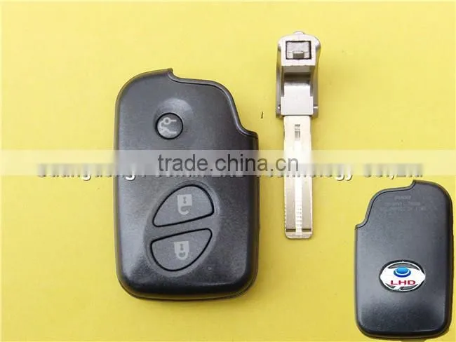 Factory Direct 3 button Lexus smart key for Lexus remote key case