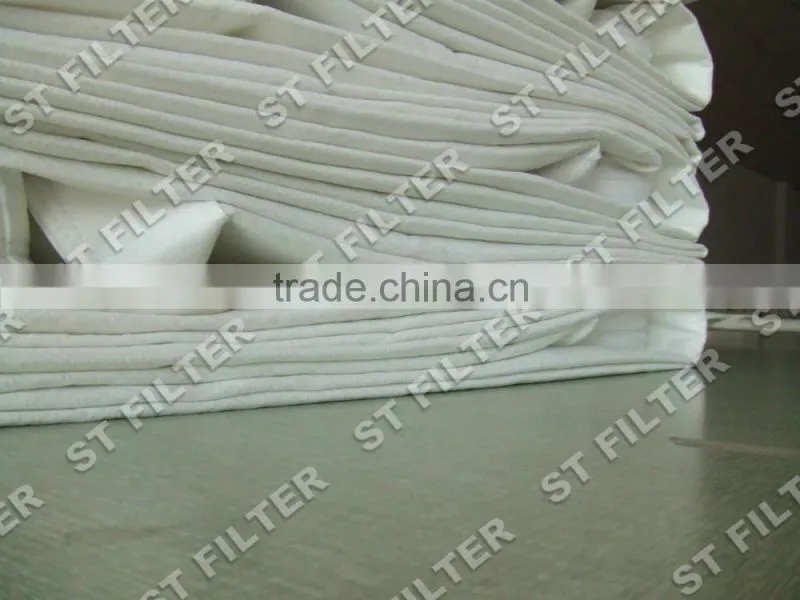 PE filter bag for cemment plant,Dia130*3600mm