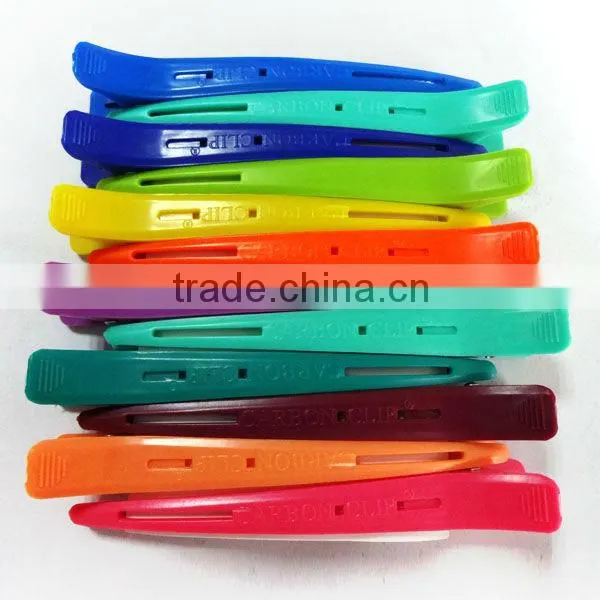 Professional salon hair clips carbon clips