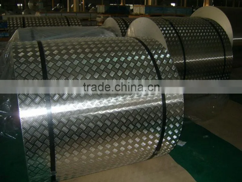 5052 5083 Embossed Aluminum Sheet for non-slip floor