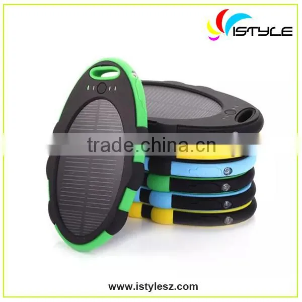 5000mAh Portable flexibility solar charger for iphone