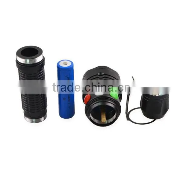 Rechargeable Signal LED Flashlight / Traffic LED Flashlight Rechargeable With Clip