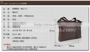 Fashion leather bag for men 2014