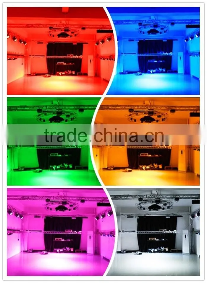 IP65 outdoor led par 64 RGBWAP 6IN1 24*18W led par light led