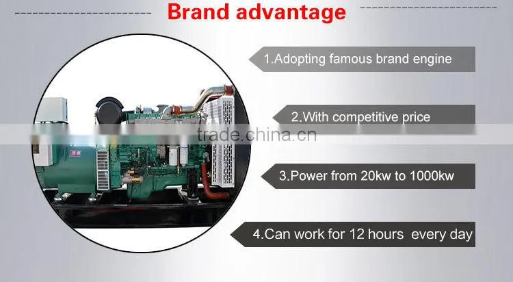 Top sale! Reliable auto start genset control installed in Yuchai diesel generator
