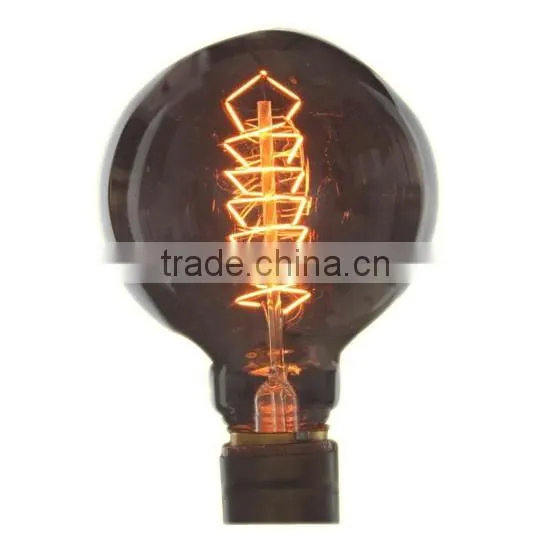 G95 pass ce rohs glass body 40w incandescent bulb