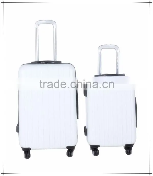 four wheels lightweight abs trolley travel lugggage bag/travel luggage