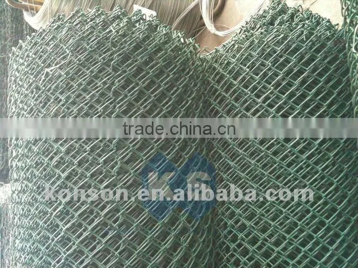 PVC chain link fence