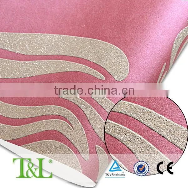 Foam wallpaper wallcovering/wallpaper import