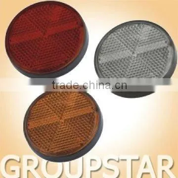 Rectangle High Quality Trailer PC White Reflectors With ADR