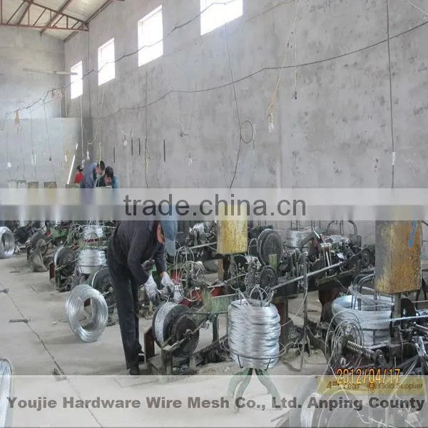 Galvanized Barbed Wire Mesh (peofessional factory ISO9001)