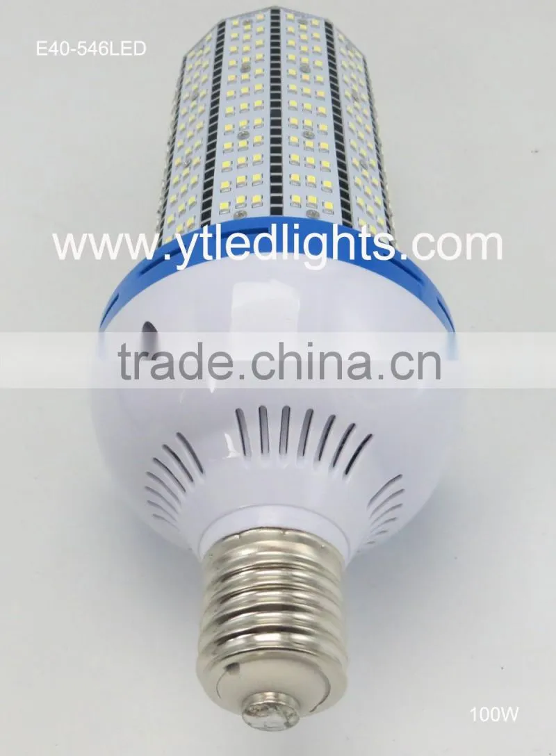 E27/E40 100w led corn light corn led e27/e40 546pcs 2835 leds corn bulb light 230v high intensity high quality 3 years warranty
