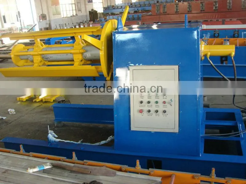Uncoiler roll forming machinery