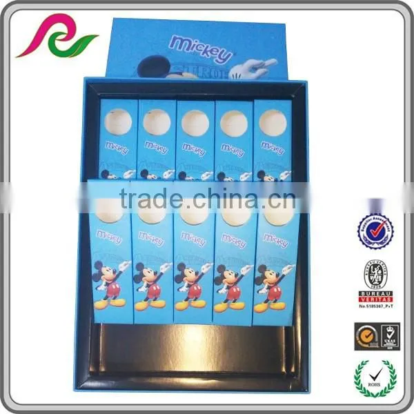 Cute folding paper box with full color printing for candy packaging