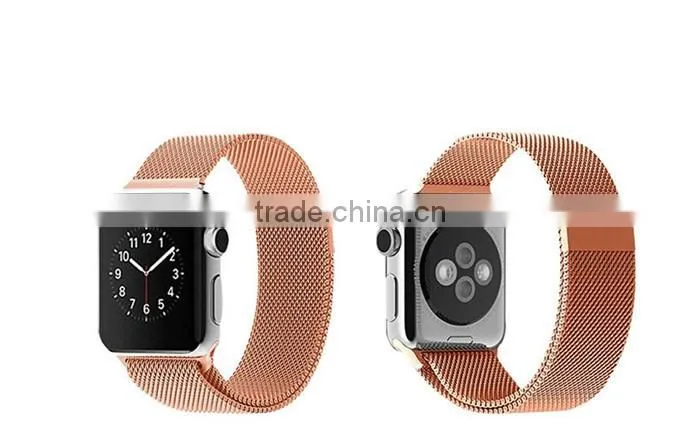 High quality cheap watch strap iwatch original stainless steel metal strap official band for apple watch