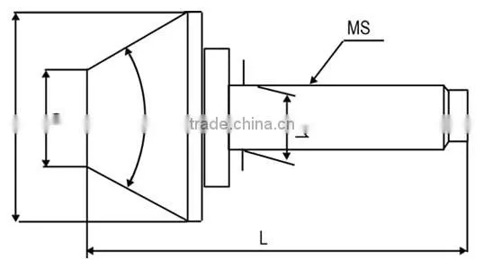 Adjustable Live Center Bull Nose Live Center High Load Live Center