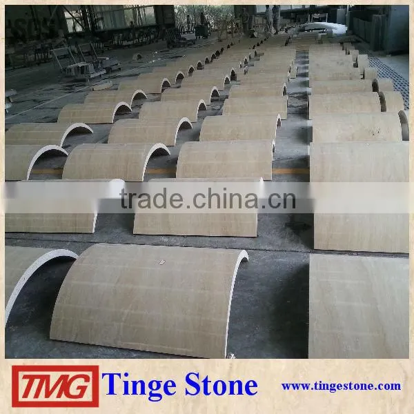 Marble column granite pillar designs from factory TMG manufacture