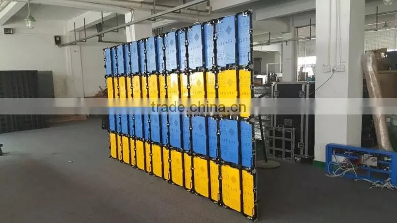 P4 rental die casting aluminum led display,512mm * 512mm, 10kg,color and logo customized, Used for rental stage bar cinema,