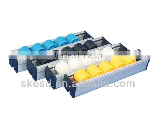 Zinc Plated Groove Roller Tracks